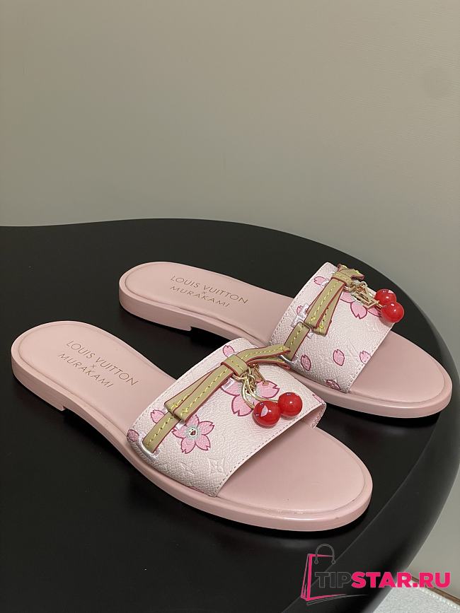 LV X TM Cherry pendant flat sandals 07 - 1