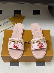 LV X TM Cherry pendant flat sandals 07 - 6