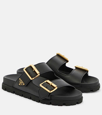 Prada Sandals In Black
