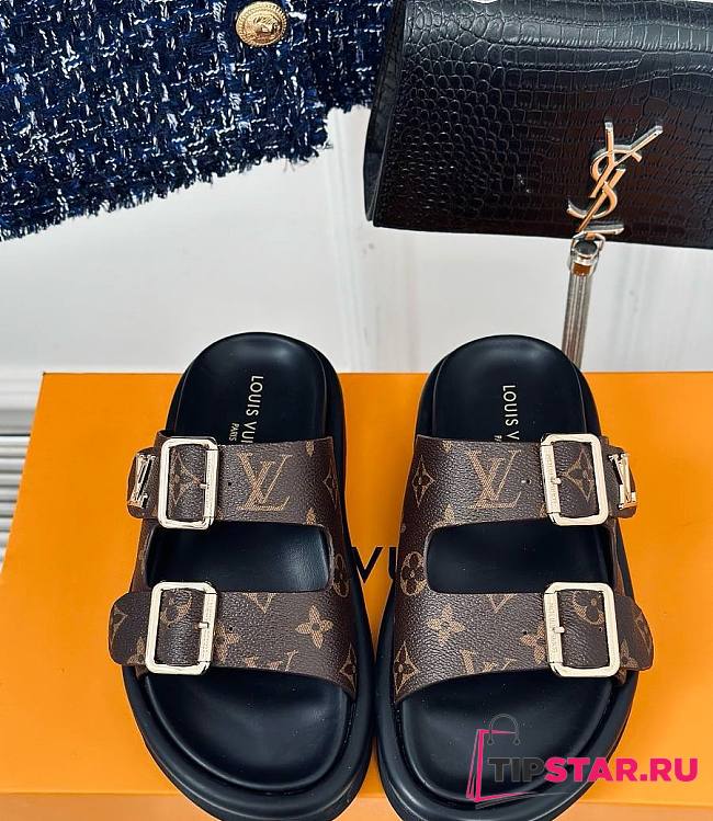 Louis Vuitton Sandals In Monogram Brown - 1