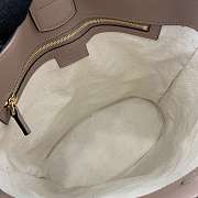 Gucci 73 medium bucket bag Taupe smooth leather - 2