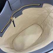 Gucci 73 medium bucket bag Dusty blue smooth leather - 2