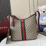 Gucci Ophidia large shoulder bag burgundy - 1