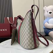 Gucci Ophidia large shoulder bag burgundy - 5