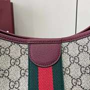 Gucci Ophidia large shoulder bag burgundy - 2