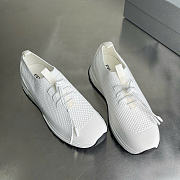 Prada Fabric round toe slip-on in white - 3