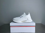 Moncler Socks Shoes Round Toe Thick Bottom Low In White - 1