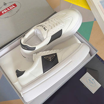 Prada Perforated leather sneakers In White