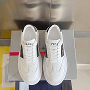 Prada Perforated leather sneakers In White - 6