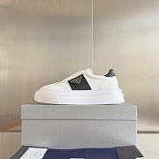 Prada Perforated leather sneakers In White - 4