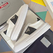 Prada Perforated leather sneakers In White - 2