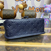 Louis Vuitton Diane Monogram Empriente Leather Tourterelle Navy Blue - 6