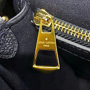 Louis Vuitton Diane Monogram Empriente Leather Tourterelle Navy Blue - 5