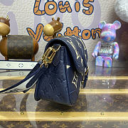 Louis Vuitton Diane Monogram Empriente Leather Tourterelle Navy Blue - 2