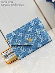 Louis Vuitton Victorine Wallet Denim Blue M13212 - 1