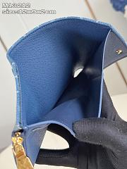 Louis Vuitton Victorine Wallet Denim Blue M13212 - 6