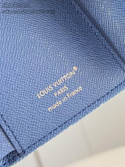 Louis Vuitton Victorine Wallet Denim Blue M13212 - 3