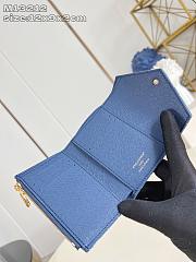 Louis Vuitton Victorine Wallet Denim Blue M13212 - 5