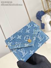 Louis Vuitton Victorine Wallet Denim Blue M13212 - 2
