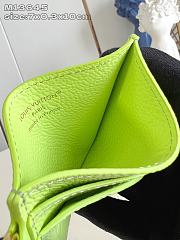 Louis Vuitton Charms Card Holder Monogram Empreinte Leather In Green - 5