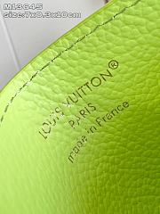 Louis Vuitton Charms Card Holder Monogram Empreinte Leather In Green - 3