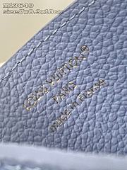 Louis Vuitton Charms Card Holder Monogram Empreinte Leather In Blue - 6