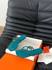 Hermes Classic chain slippers 05 - 6