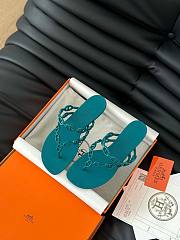 Hermes Classic chain slippers 05 - 3
