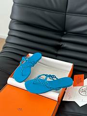 Hermes Classic chain slippers 04 - 5