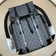 Louis Vuitton Christopher MM Backpack Damier Graphite Canvas Material N41379 - 4