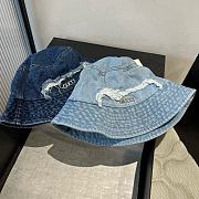 Gucci GG new bucket hat light denim blue - 2