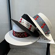 Louis Vuitton Lujia new flat-top straw hat 01 - 6