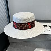 Louis Vuitton Lujia new flat-top straw hat 01 - 4