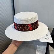Louis Vuitton Lujia new flat-top straw hat 01 - 5