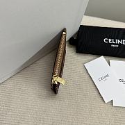 CELINE CUIR TRIOMPHE ZIPPER CARDHOLDER IN SHINY CALFSKIN 04 - 5