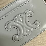 CELINE CUIR TRIOMPHE ZIPPER CARDHOLDER IN SHINY CALFSKIN 02 - 5