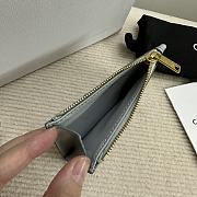 CELINE CUIR TRIOMPHE ZIPPER CARDHOLDER IN SHINY CALFSKIN 02 - 4
