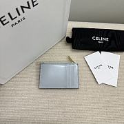 CELINE CUIR TRIOMPHE ZIPPER CARDHOLDER IN SHINY CALFSKIN 02 - 3