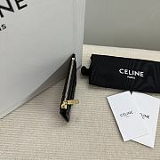 CELINE CUIR TRIOMPHE ZIPPER CARDHOLDER IN SHINY CALFSKIN 01 - 5