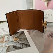 Celine Small Wallet Triomphe In Shiny calfskin 10 - 6