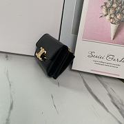Celine Small Wallet Triomphe In Shiny calfskin 09 - 4