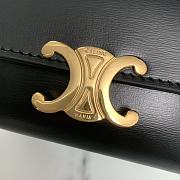 Celine Small Wallet Triomphe In Shiny calfskin 09 - 3