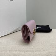 Celine Small Wallet Triomphe In Shiny calfskin 04 - 4