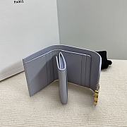 Celine Small Wallet Triomphe In Shiny calfskin 03 - 5