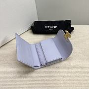 Celine Small Wallet Triomphe In Shiny calfskin 03 - 2