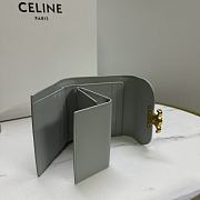Celine Small Wallet Triomphe In Shiny calfskin 02 - 6