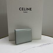 Celine Small Wallet Triomphe In Shiny calfskin 02 - 4