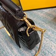 Fendi Baguette Mini Leather Black - 6