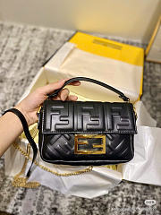 Fendi Baguette Mini Leather Black - 2