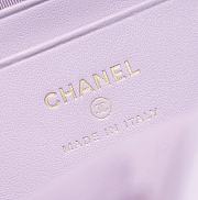 Chanel CC Mini Classic Backpack Carviar In Pink - 3